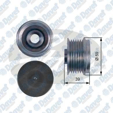 GATES OAP7113 Alternator Kasnagi Linea Doblo Palio Fiorino Qubo Idea Astra H Corsa D 1.3dmjt 1.3cdti